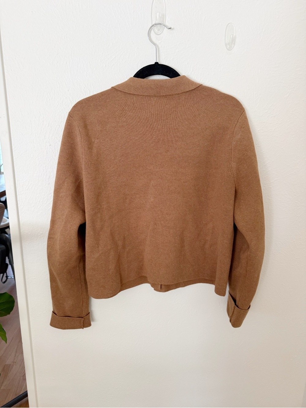 J. Crew Polo Cardigan Sweater Jacket Sz L - Picture 3 of 6
